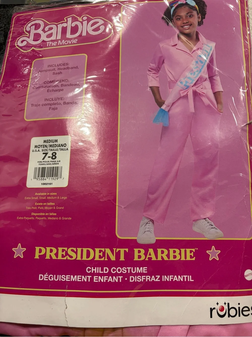 Barbie President Jumpsuit costume